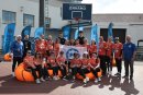 Игроки баскетбольного клуба «Динамо» пробежали Уфимский международный марафон, набивая мяч